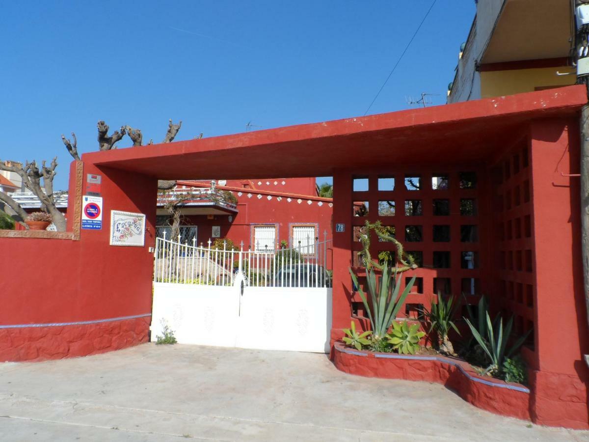 Casa Con Jardin Frente Playa De Burriana Βίλα Εξωτερικό φωτογραφία
